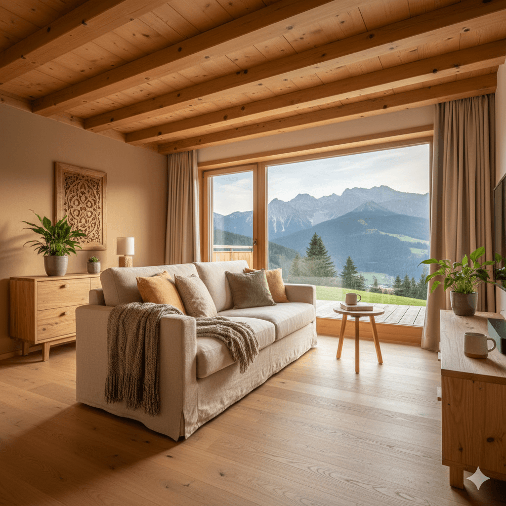 Alpine Wohlfühlatmosphäre